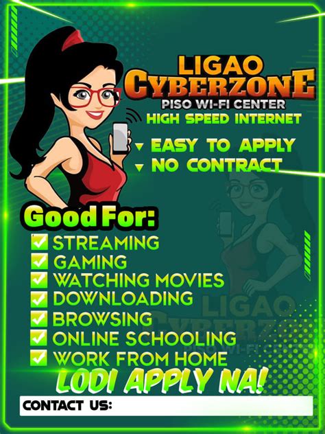 Ligao Cyberzone Piso Wifi Center .
